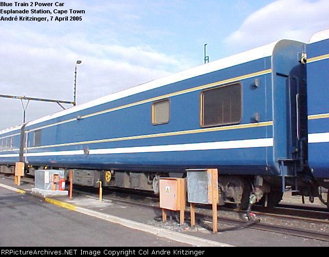 SAR Blue Train Power Car, Side B